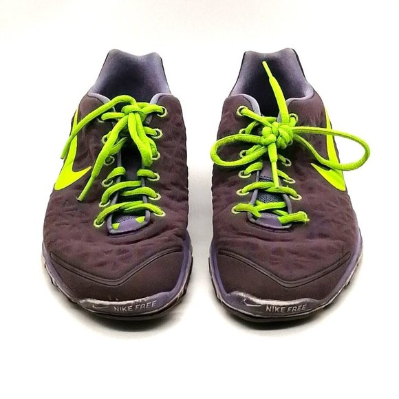 Nike Training Womens Sneakers Nike Free Fit 2 Purple Lace‎ Up Athletic Shoe 9 - Picture 4 of 10